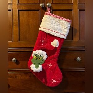 Pottery Barn Grinch Stocking